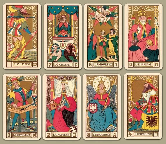 OSWALD WIRTH TAROT