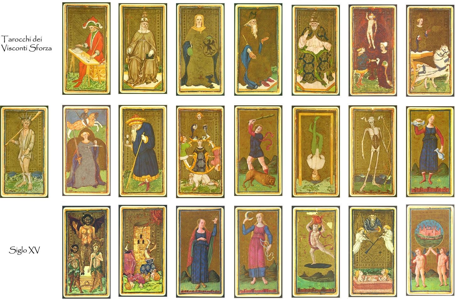 TAROT VISCONTI SFORZA